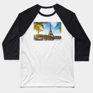 Eiffel tower Paris France Baseball T-Shirt